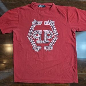 Philipp Plein Bold Red Logo T-Shirt
